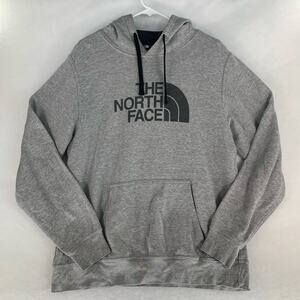 The North Face Grey Pullover Hoodie Size L